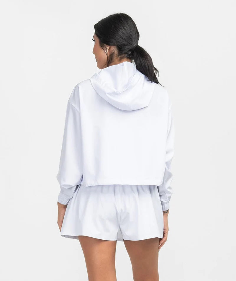 Hybrid Cropped Hoodie