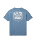 Flood Tide Camo SS Tee- Nautical Blue