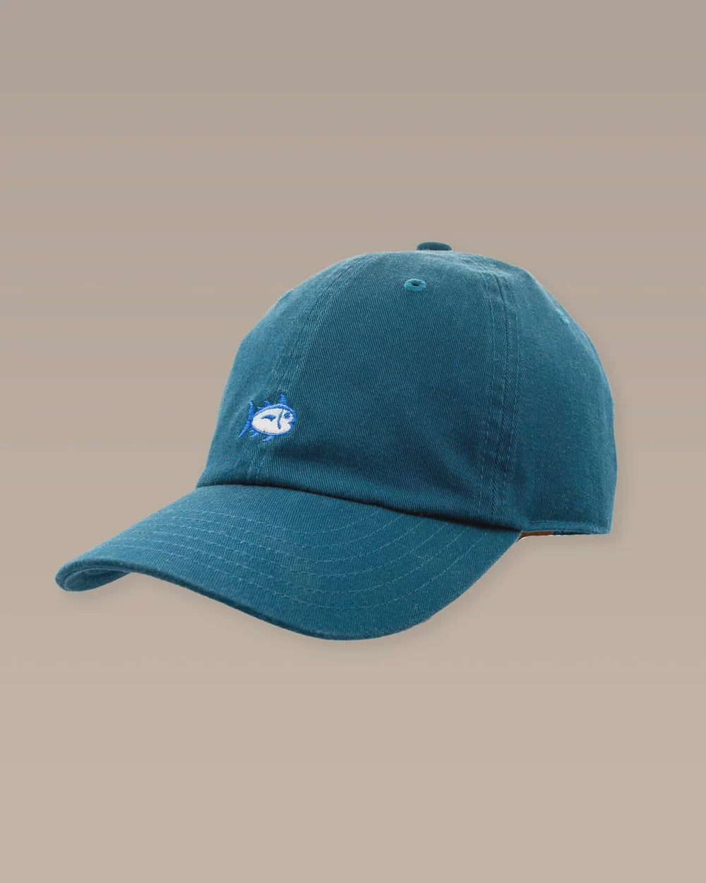 Skipjack Leather Strap Hat Teal Haze