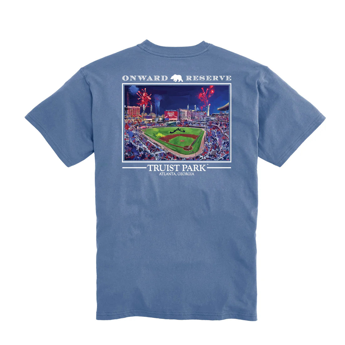 Truist Park Tee Washed Blue