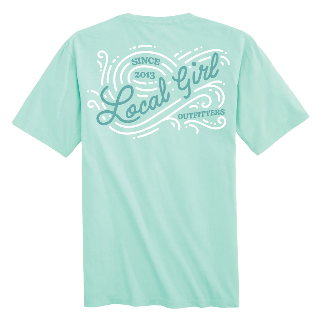 LG Ocean Wave SS Tee Island Reef