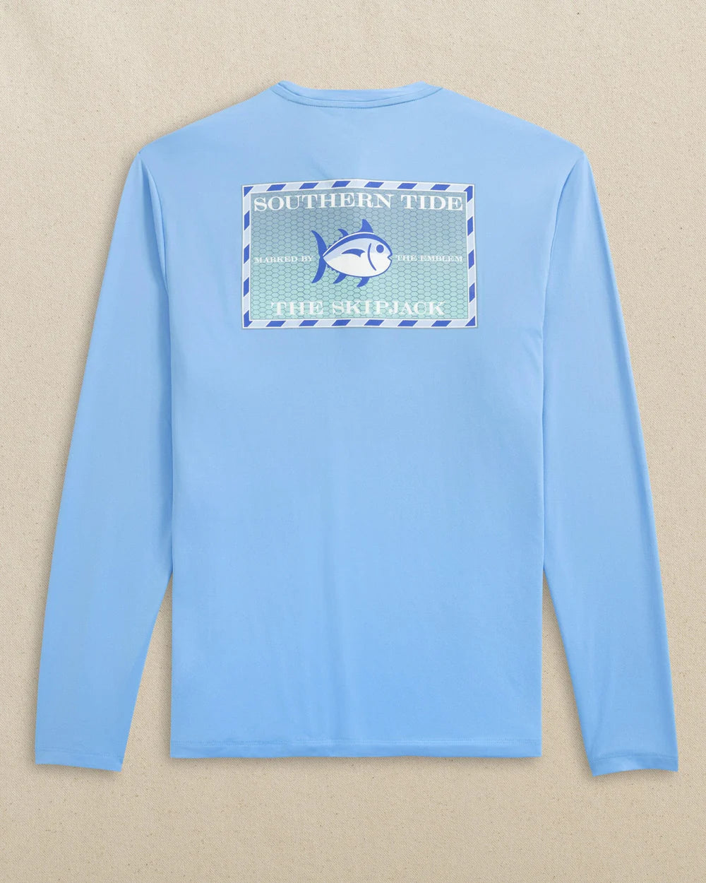 LS Original SkipJack Grey Marlin Perf tee