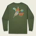 Pheasant Bronze Green ls Tee
