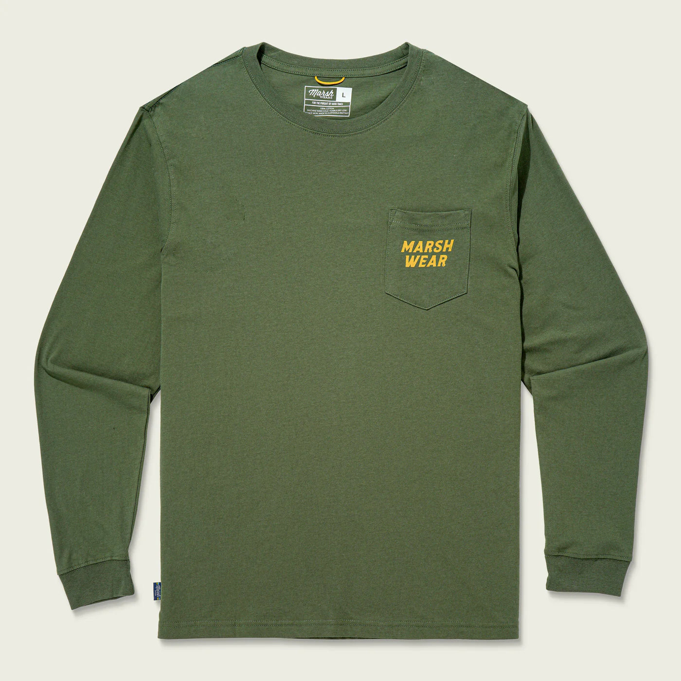 Pheasant Bronze Green ls Tee