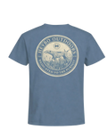 Youth GSP Seal SS Tee - Blue Shadow