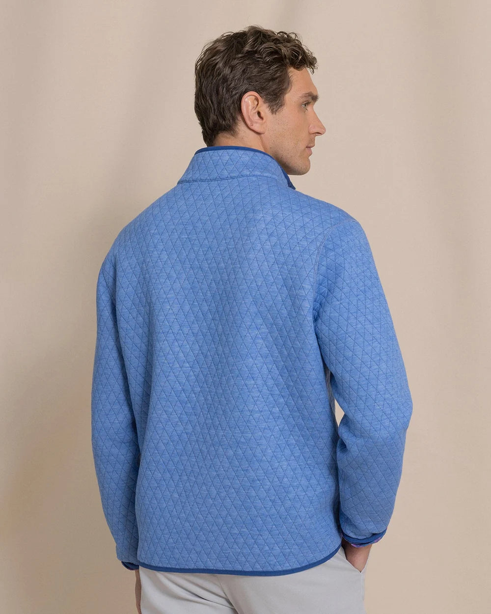 M LS Quilted Reversible Heather QSnap