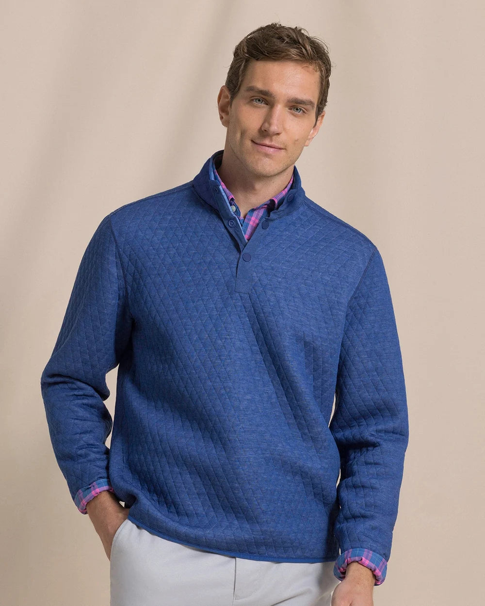 M LS Quilted Reversible Heather QSnap
