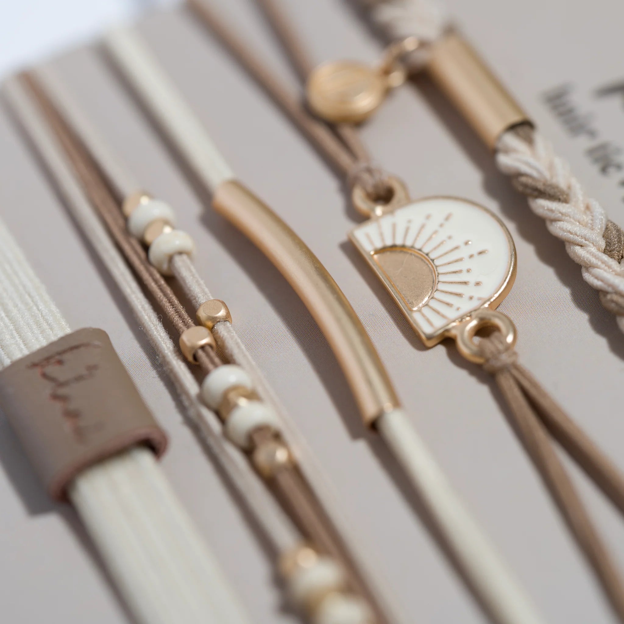 Hair Tie/Bracelet Sets