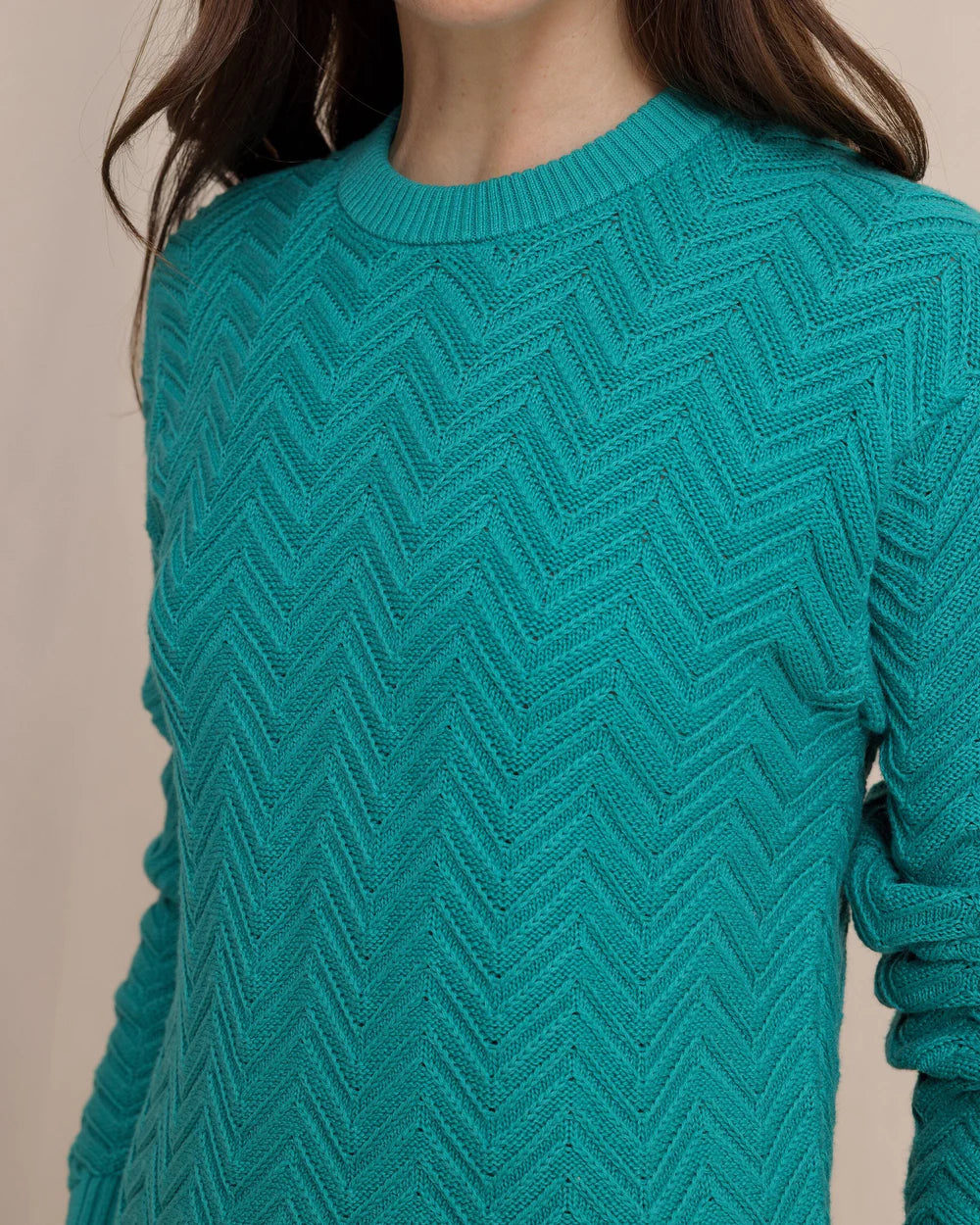 Southern Tide Saige Sweater - Spruce Shade