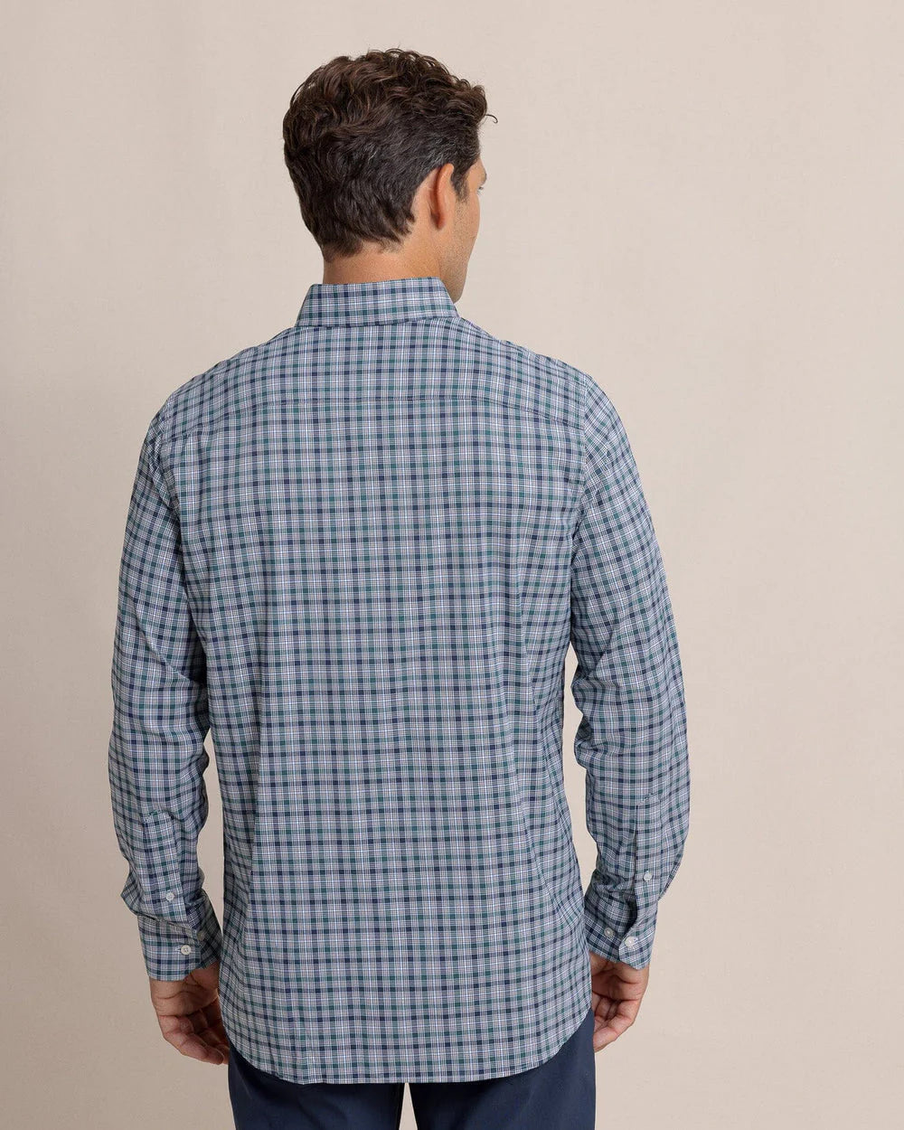 M IC Saltgrass Plaid Sportshirt Salt Meadow