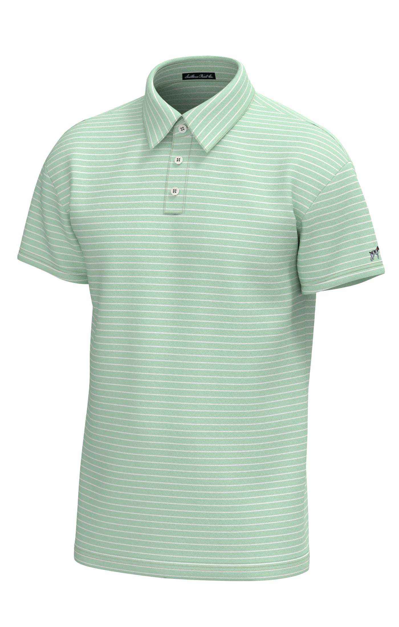 Horizon Stripe Performance Polo