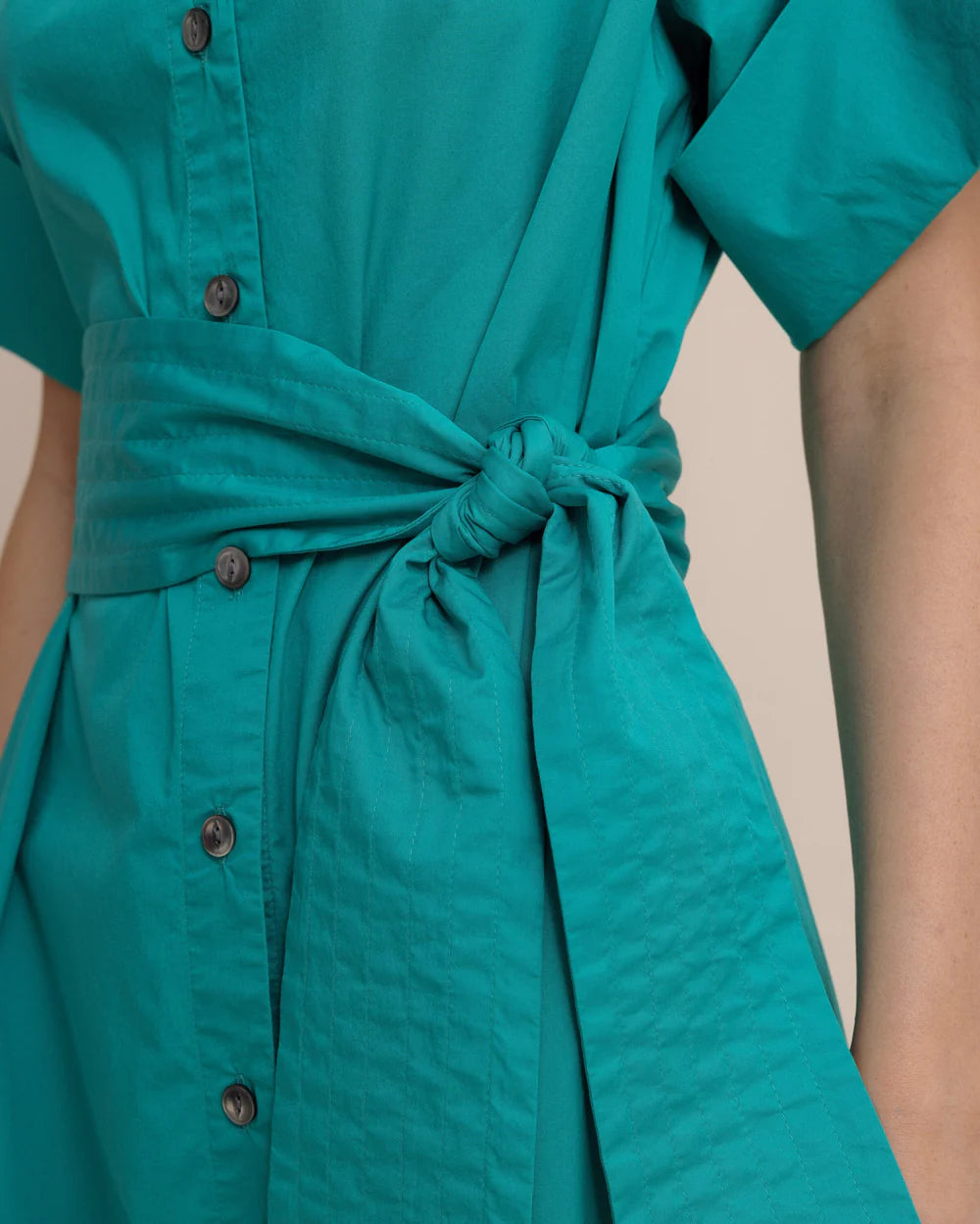 Southern Tide Shelbi Midi Dress Spruce Shade