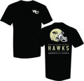 Waco Hawks Black Comfort Color Tee
