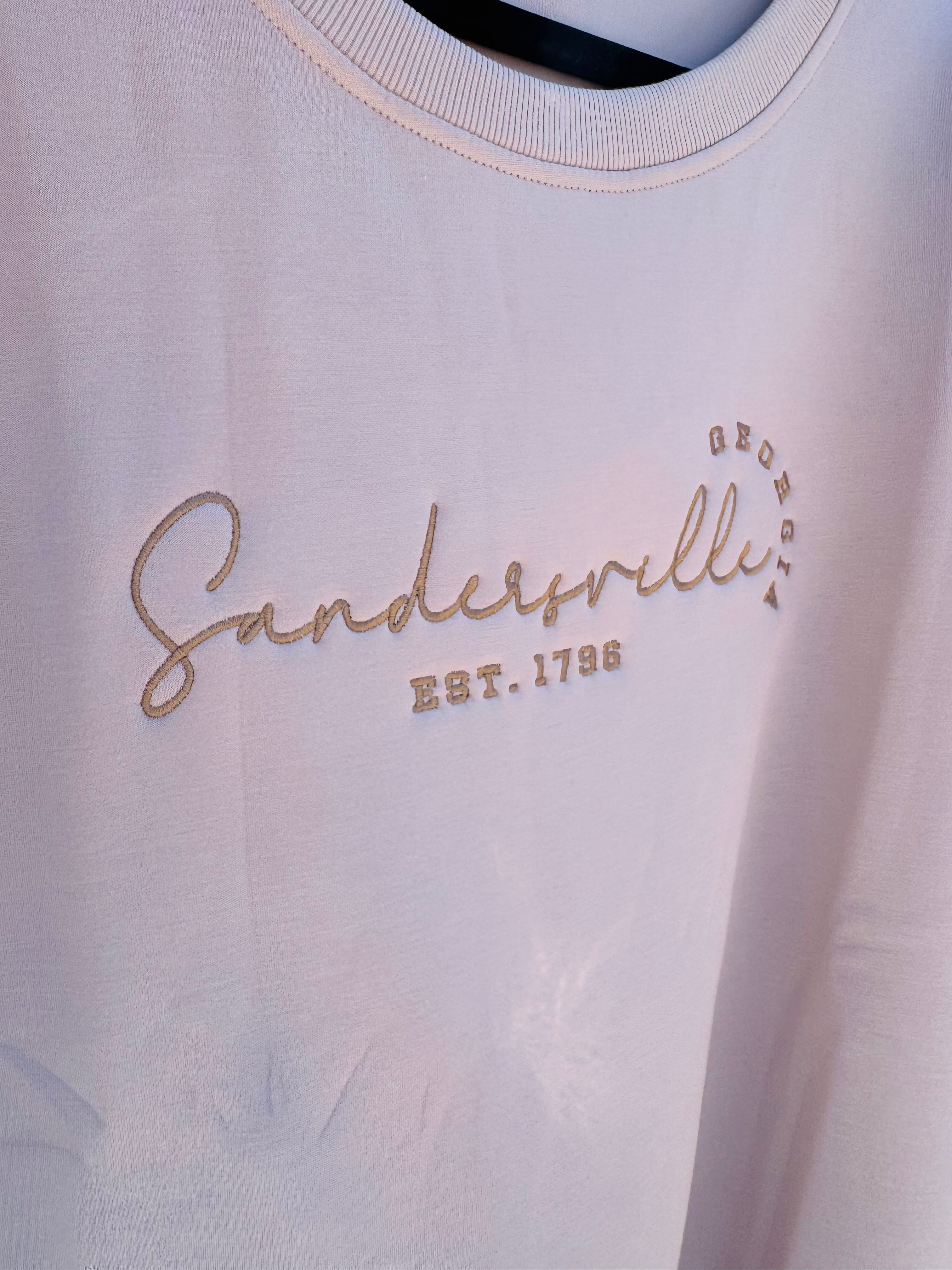 Plush Crewneck With Round Hem