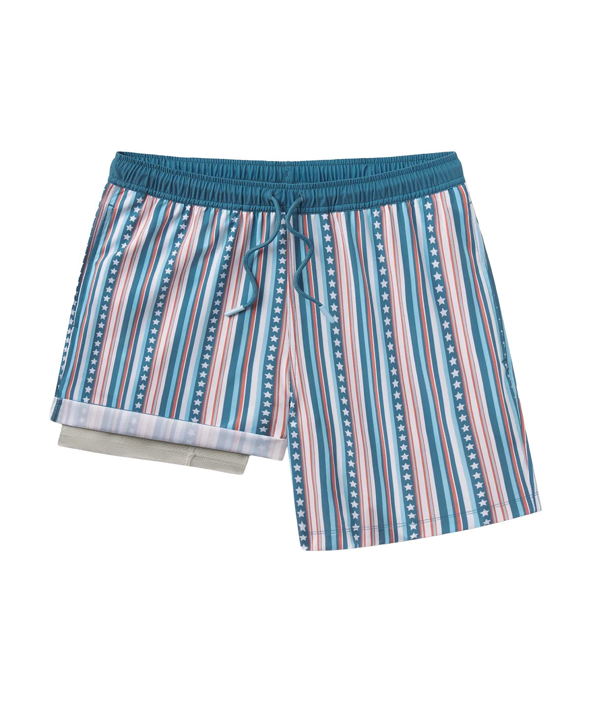 Victory Stripes Swim Shorts