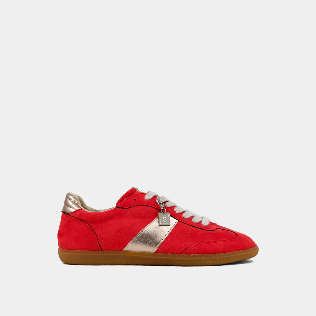Sydney Red Suede Shoe