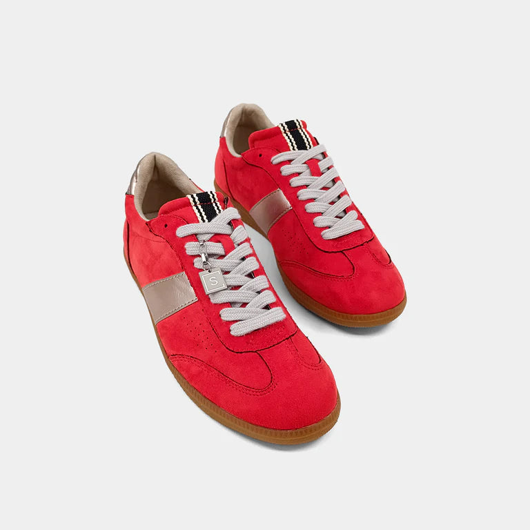 Sydney Red Suede Shoe