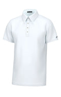 Charles 4-Button Pique Polo White