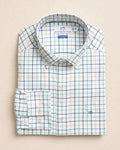 Tradewind Tattersall Coastal Breeze Sportshirt - Persian Green