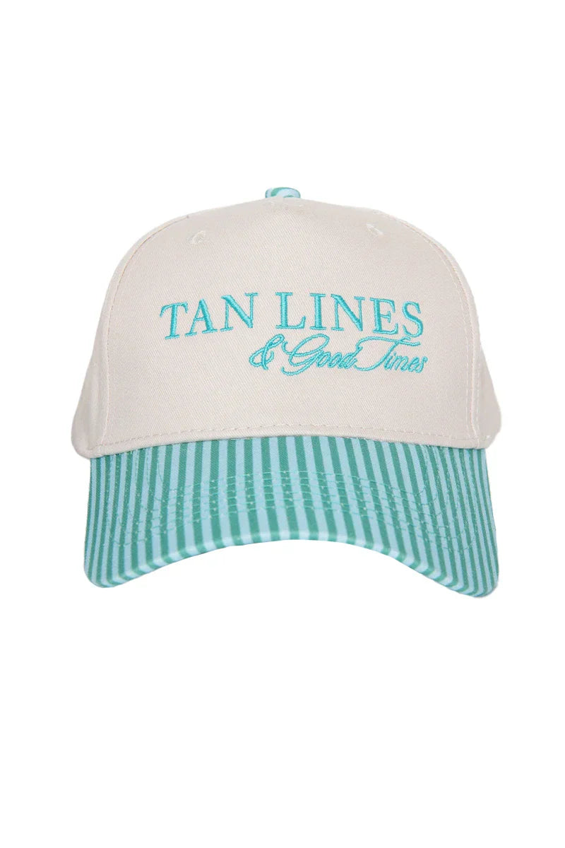 Two-toned Stripe Vintage Hats