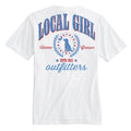 LG Vintage USA SS Tee White