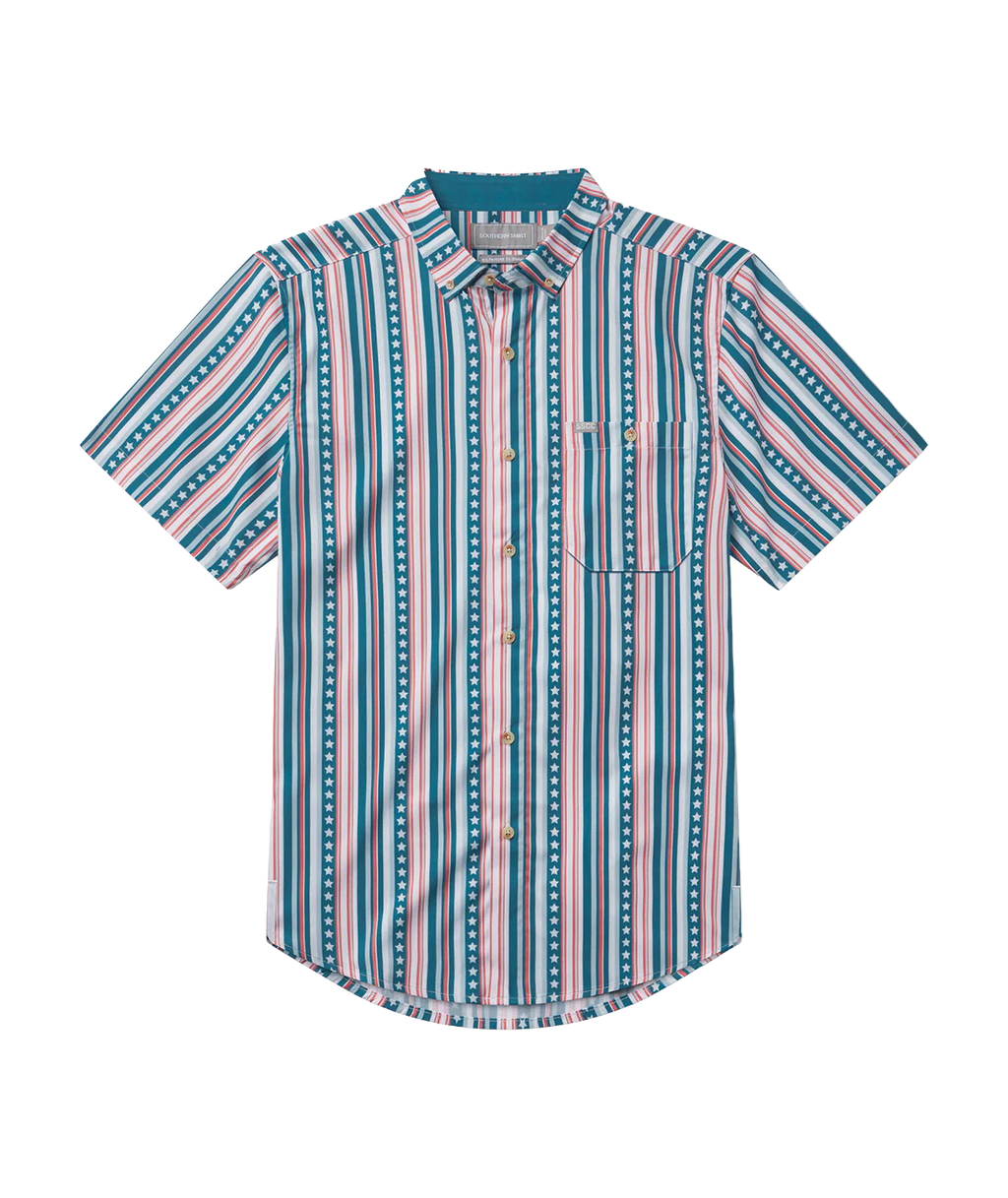 Victory Stripes Baja SS Shirt