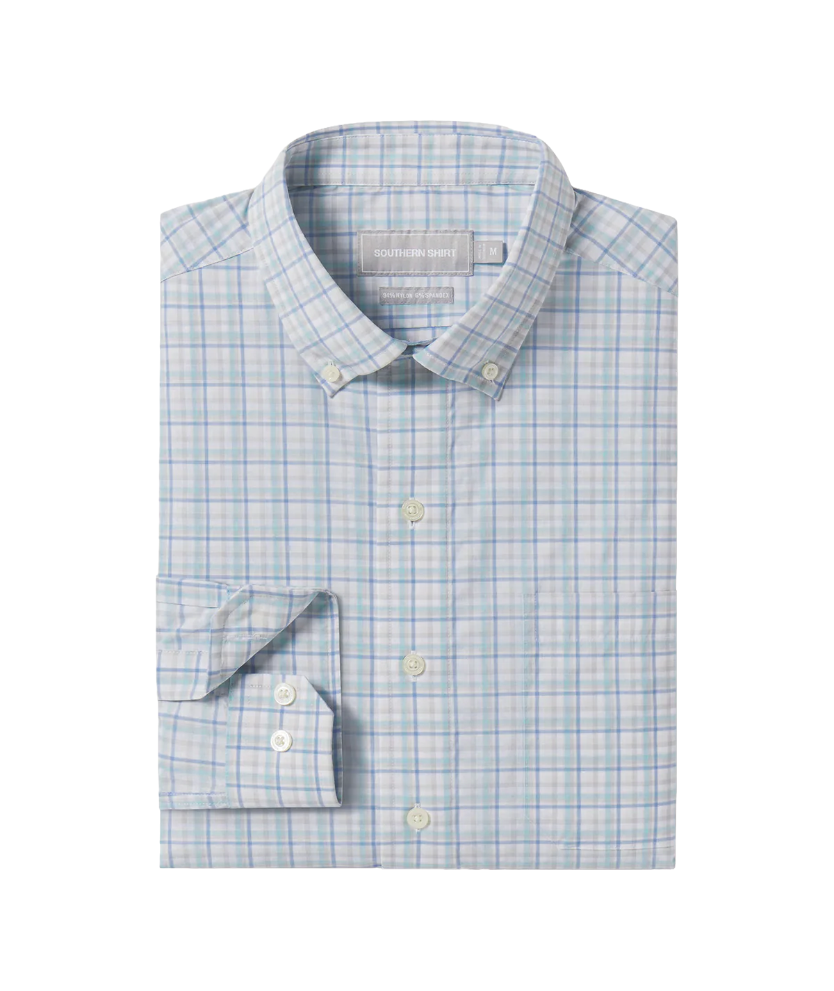 Willowbend Plaid LS- Folkstone Gray