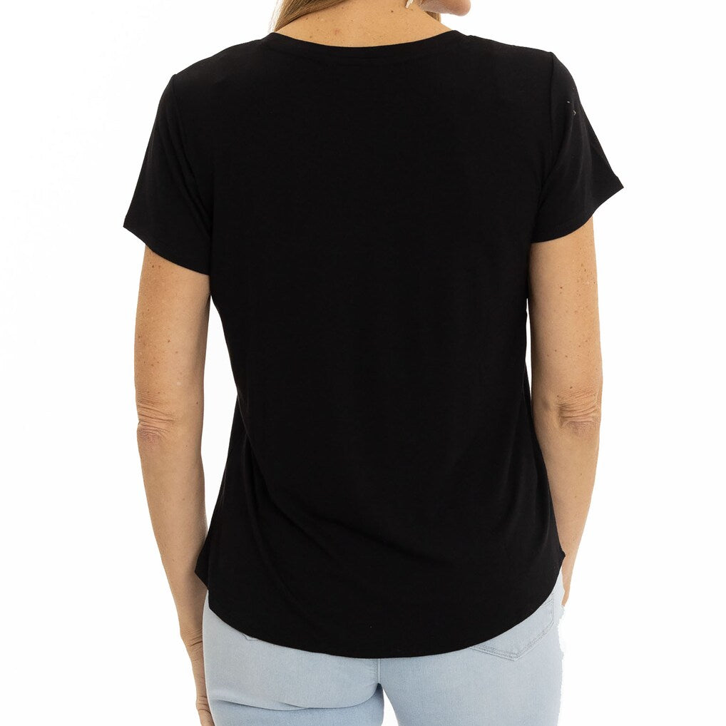 Scarlett Scoop neck top