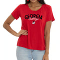 The Scarlett Scoop Top UGA