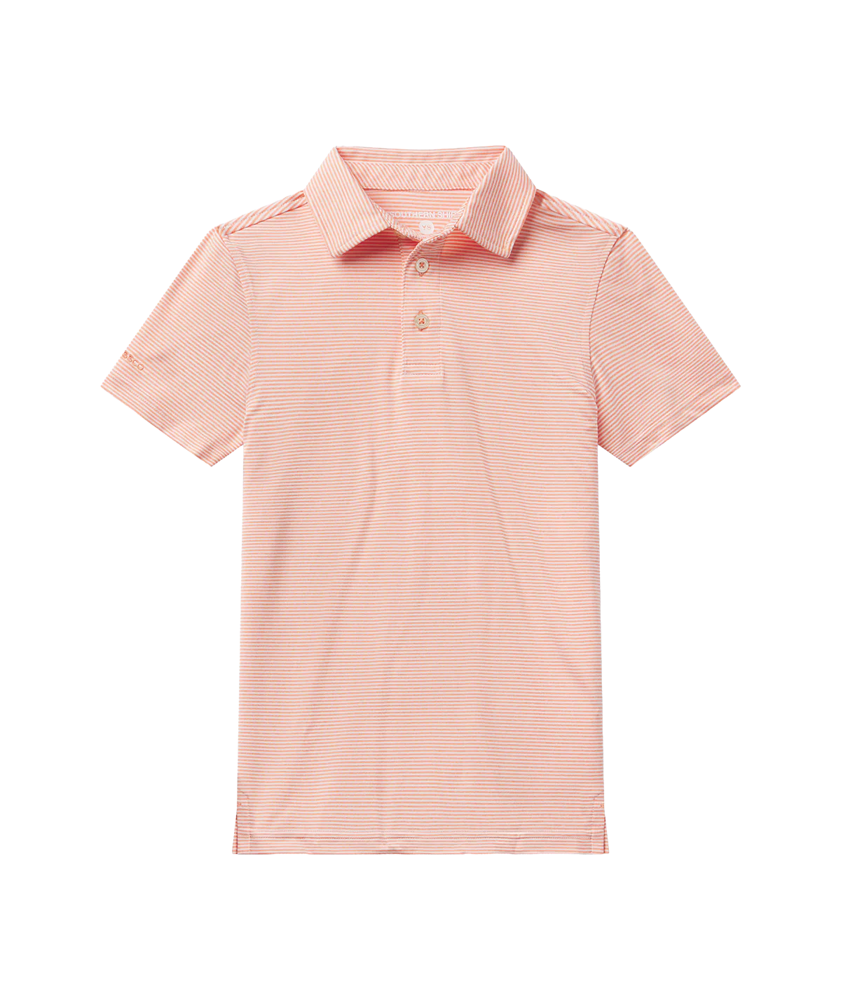 Youth Boys Heather Madison Polo- Flamingo